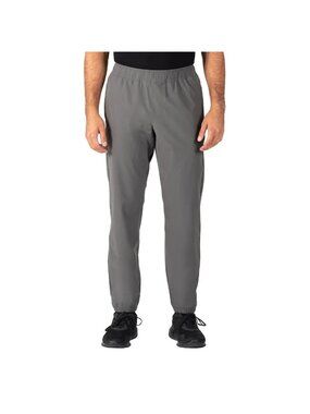 Soybu Men's XL Gray Elastic Waist Jogger Pants Polyester e1721